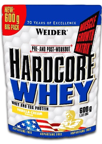 Weider Hardcore Whey Protein (600гр) - фото 10068