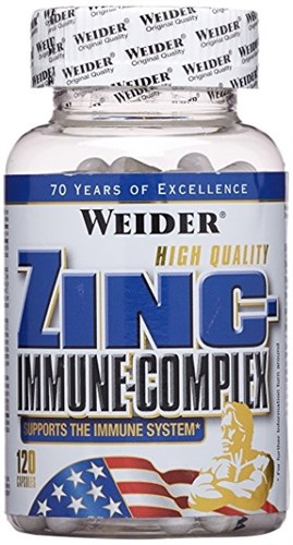 Weider - Zinc Immune Complex (120капс) - фото 10145