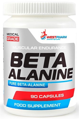 WESTPHARM Beta Alanine 500mg (90капс) - фото 10159