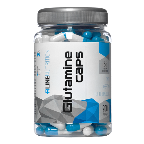 RLine Glutamine (200капс) - фото 10778