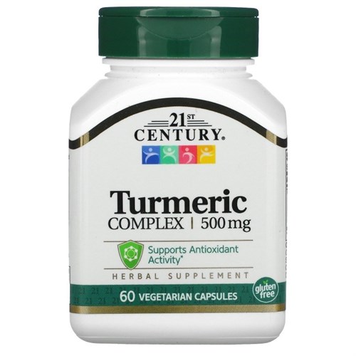 21st Century Turmeric Complex 500mg (60вег.капс) - фото 10816