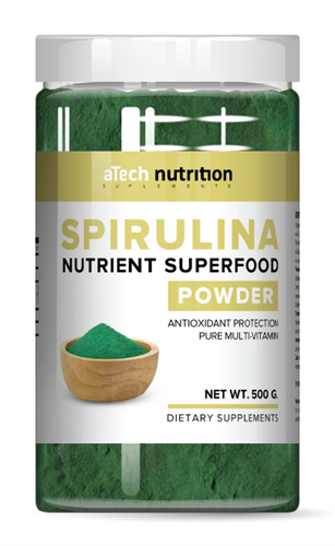aTech Nutrition Spirulina молотая (500г) - фото 10874