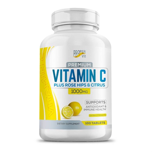 Proper Vit  Vitamin C 1000 mg Plus Rosehips and Citrus (100таб) - фото 11343