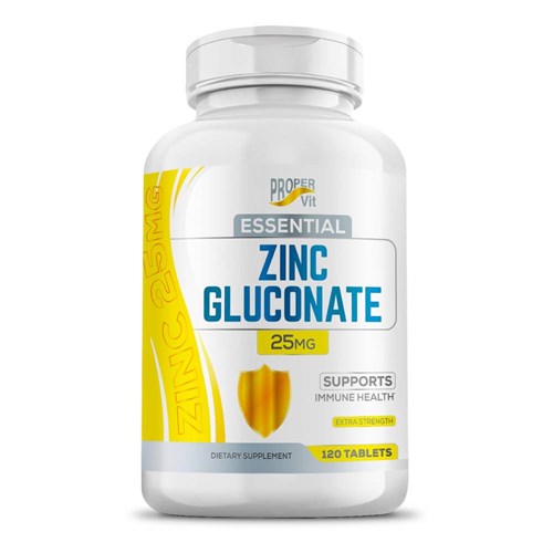 Proper Vit Essential Zinc Gluconate 25 mg (120таб) - фото 11351