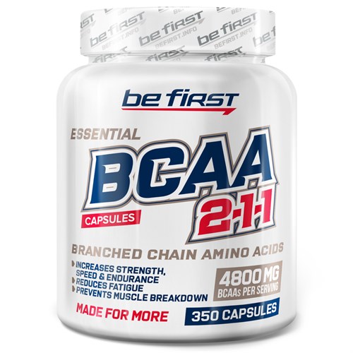Be First BCAA capsules (350капс) - фото 12140