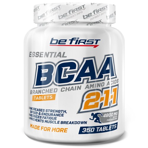 Be First BCAA Tablets (350таб) - фото 12141