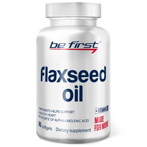 Be First Flaxseed Oil (90гел.капс) - фото 12165