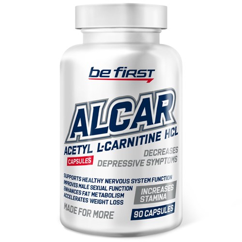 Be First Alcar (acetyl L-carnitine) (90капс) - фото 12181