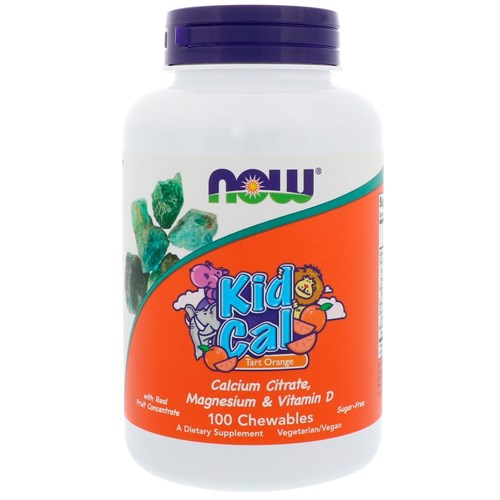 NOW Kid-Cal Chewable Calcium (100жев.таб) - фото 12411