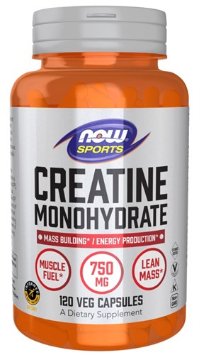 NOW Creatine 750 mg (120капс) - фото 12578