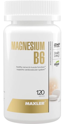 Maxler Magnesium B6 (120таб) - фото 12696