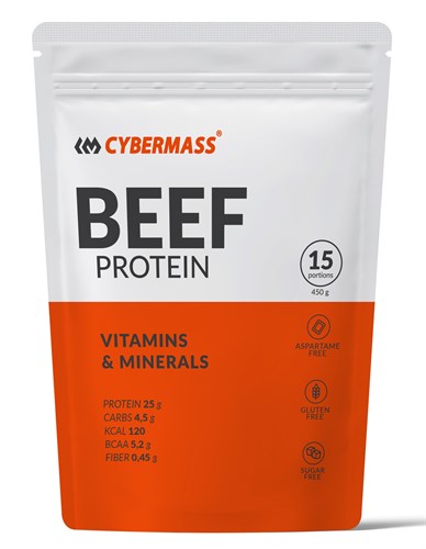 CyberMass Beef Protein (450г) - фото 12874