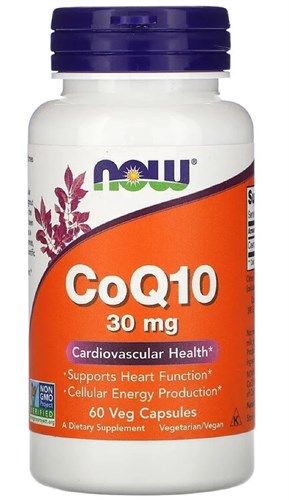 Now CoQ-10 30 mg (60вег.капс) - фото 12925