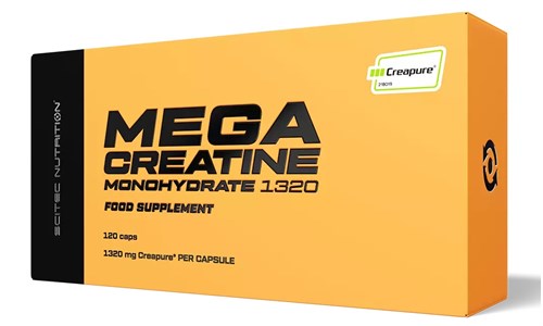 Scitec Nutrition Mega Creatine Monohydrate 1320 (120капс) - фото 13258