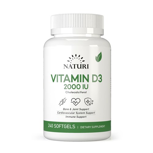 Naturi Vitamin D3 2000ME (240капс) - фото 13343