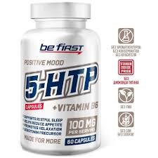 Be First 5-HTP 100 мг + B6 (60капс) - фото 13558