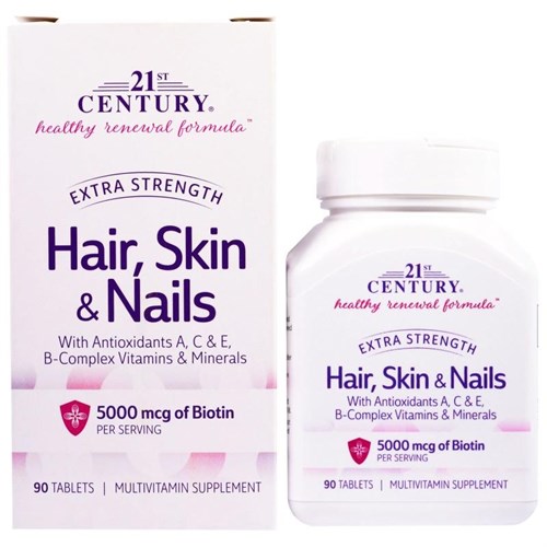 21st Century Hair,Skin & Nails (90таб) - фото 4530
