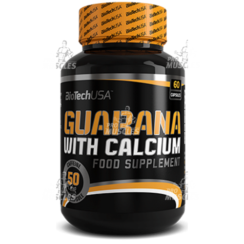 BioTech USA Guarana & Calcium (60капс) - фото 5149