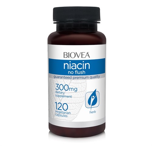 Biovea Niacin 300mg (120вег.капс) - фото 5309