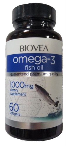 Biovea Omega 3 1000 mg (60гел.капс) - фото 5310