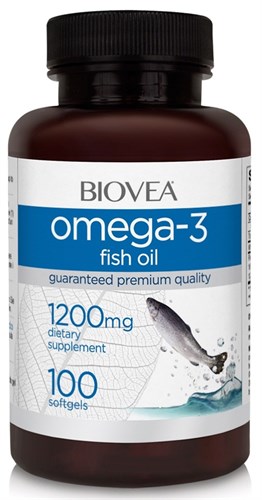 Biovea Omega 3 1200 mg (100гел.капс) - фото 5312
