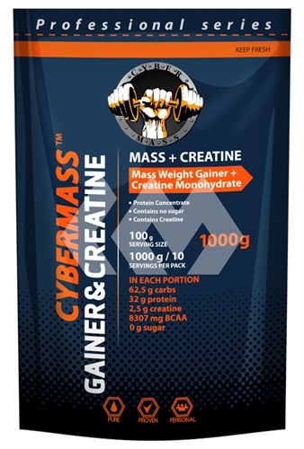CyberMass - Gainer&Creatine (1000гр) - фото 5770