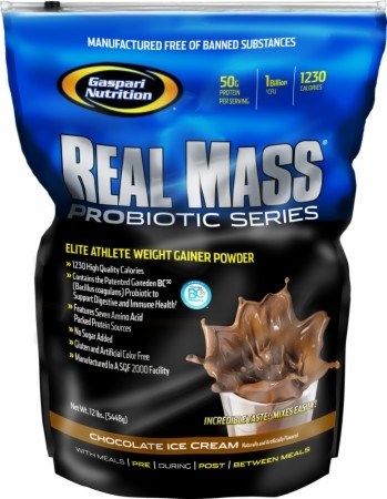 Gaspari Nutrition Real Mass Probiotic Series (5448гр) - фото 6270
