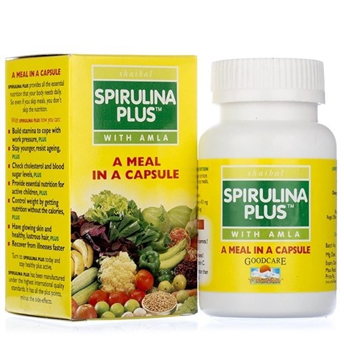 Goodcare Spirulina plus with amla (60капс) - фото 6446