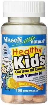 Mason Naturals Healthy Kids with Vitamin D (100таб) - фото 6749