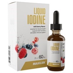 Maxler Iodine drops (60мл) - фото 6842