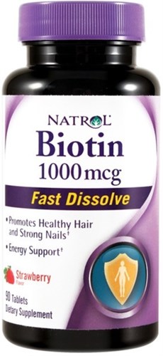 Natrol - Biotin 1000mcg Fast Dissolve (90таб) - фото 7364