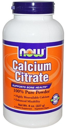 NOW - Calcium Citrate PWD (227гр) - фото 7591
