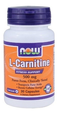 NOW - Carnitine 500 mg (30капс) - фото 7599