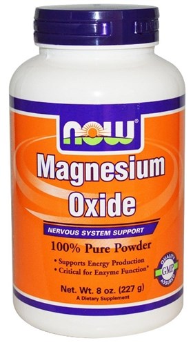 NOW - Magnesium Oxide PWD (227гр) - фото 7738