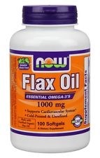 NOW - Organic Flax Oil 1000 mg (100гел.капс) - фото 7771