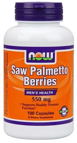 NOW Saw Palmetto 550 mg (100вег.капс) - фото 7801
