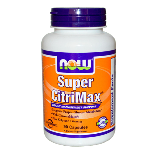 NOW - Super Citrimax Plus 750 mg (90капс) - фото 7822