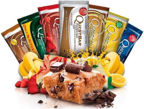 Quest Nutrition - Quest Bar + конфеты (19x60гр) - фото 8661