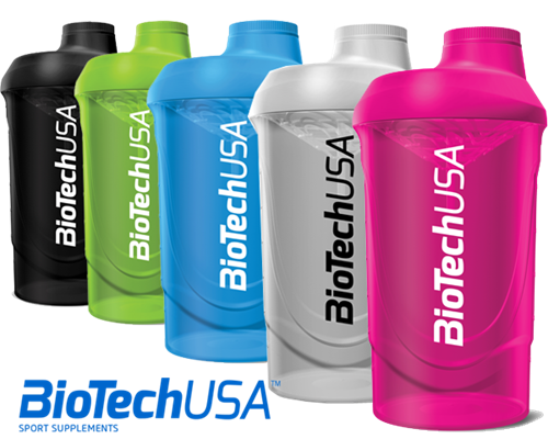 BioTech USA Шейкер Wave (600мл) - фото 9223