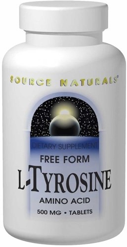 Source Naturals L-Tyrosine 500mg (100таб) - фото 9302