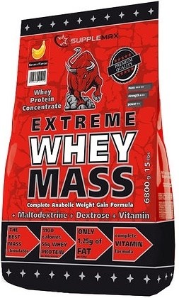Supplemax - Extreme Whey Mass (6800 гр) - фото 9364