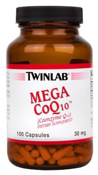 Twinlab - CoQ10 Mega 30 mg (100капс) - фото 9439