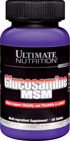 Ultimate Nutrition Glucosamine & MSM (60таб) - фото 9566
