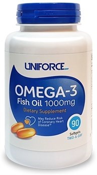 Uniforce - Omega 3 1000mg (90гел.капс) - фото 9636