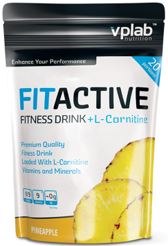 VP Laboratory FitActive Fitness Drink + L-Carnitine (500гр) - фото 9911