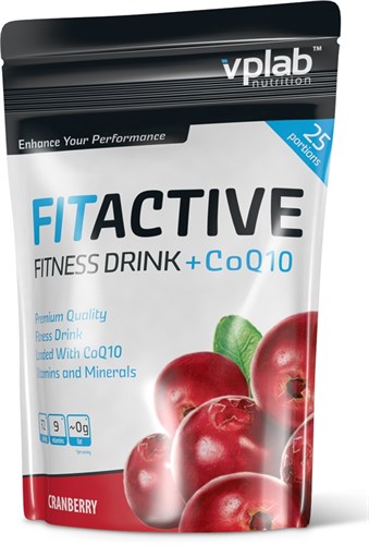 VP Laboratory FitActive Fitness Drink + Q10 (500гр) - фото 9912