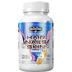 Maxler Hair, Nails and Skin Formula (120таб)
