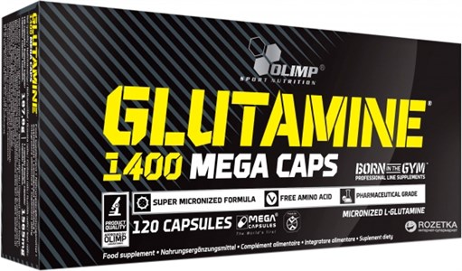 Olimp Glutamine Mega Caps (120капс)