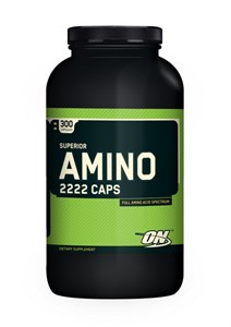Optimum Nutrition Super Amino 2222 Capsules (300капс)